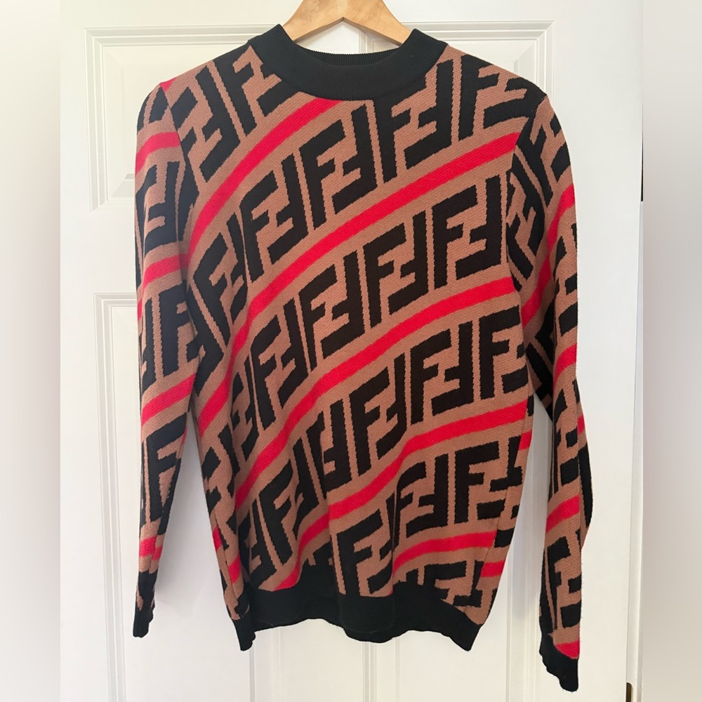 Fendi Logo Sweater